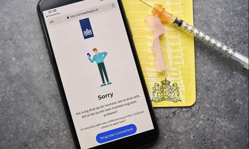 coronacheck app qr-code fout error herstelbewijs vaccinatie