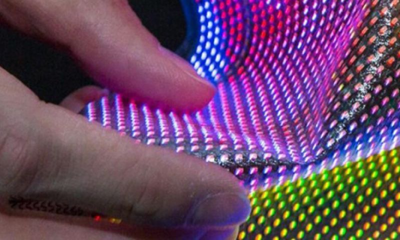 Je shirt als scherm: flexibele, strijkbare LED-displays uit Eindhoven