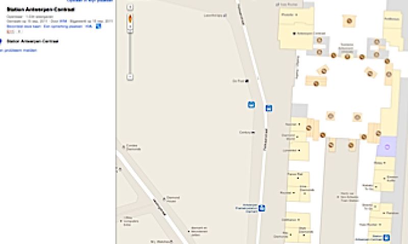 Indoor plattegronden van Google Maps nu ook op desktop