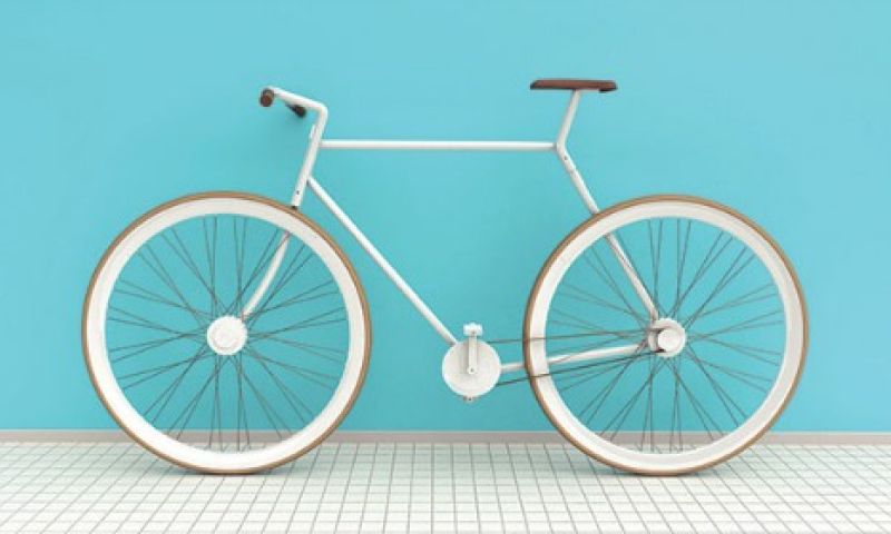 Deze fraaie fiets past gewoon in je rugzak