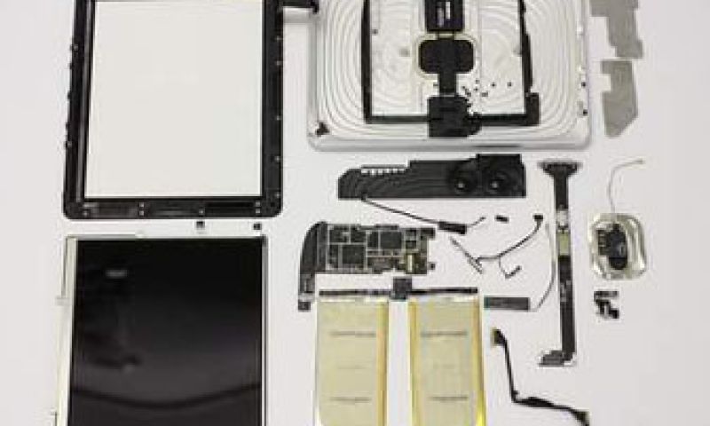 Onderdelen iPad kosten helft winkelprijs