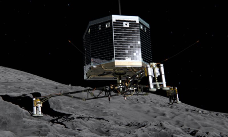ESA wil komeetlander Philae uit zijn slaap wekken