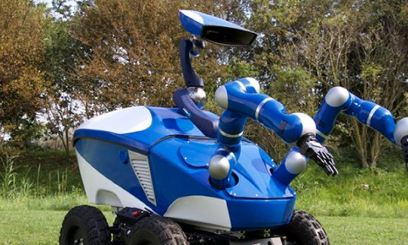 Live meekijken met robot die vanuit de ruimte wordt bestuurd