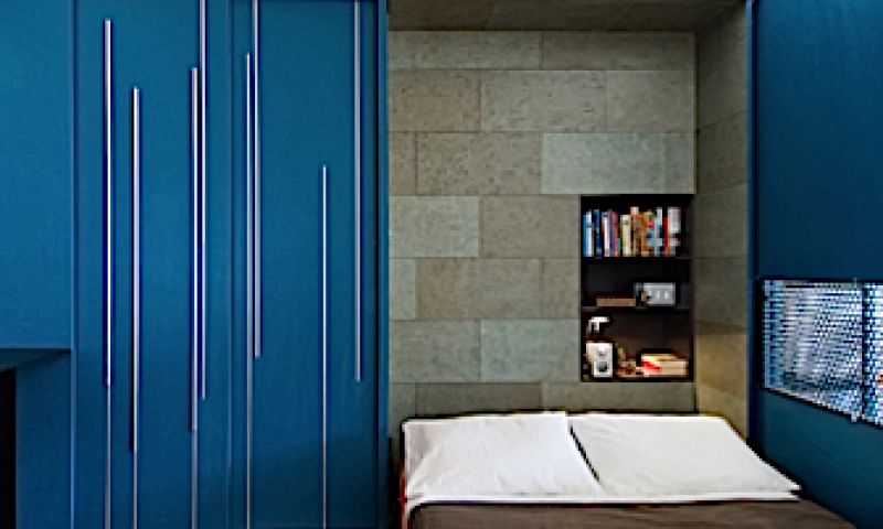 Wonen in een archiefkast