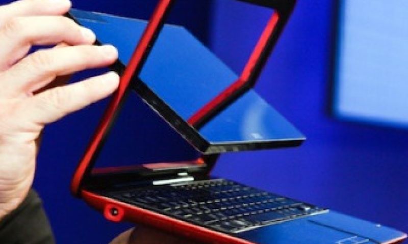 Hybride tussen netbook en tablet van Dell