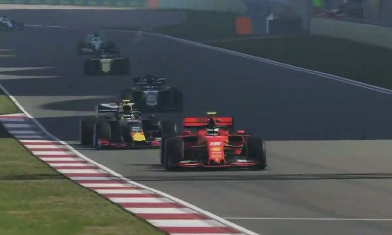  Leclerc klopt Albon in virtuele GP van China