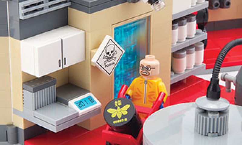 Breaking Bad Legoset om drugs te brouwen