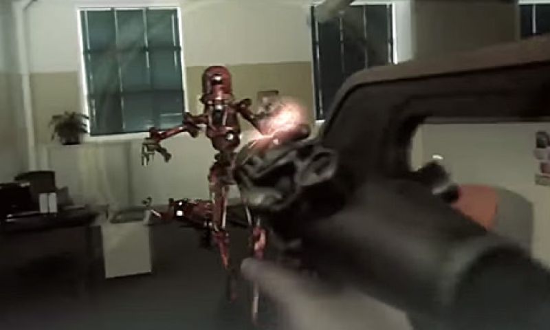 Check dit: schieten in je kantoor met gave nieuwe AR-techniek