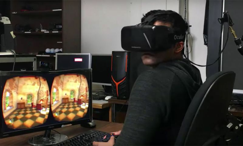 Truc met gezichtsveld voorkomt VR-misselijkheid