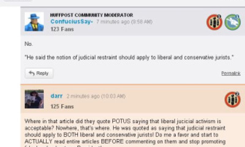 Huffington Post deelt badges uit