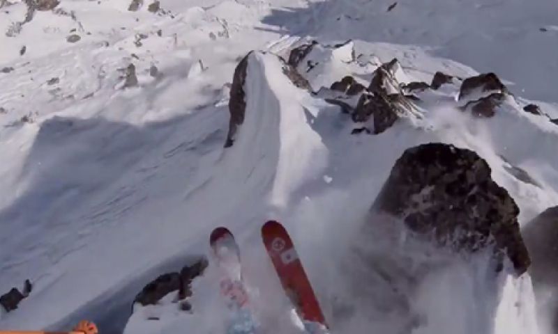 Skiën met GoPro