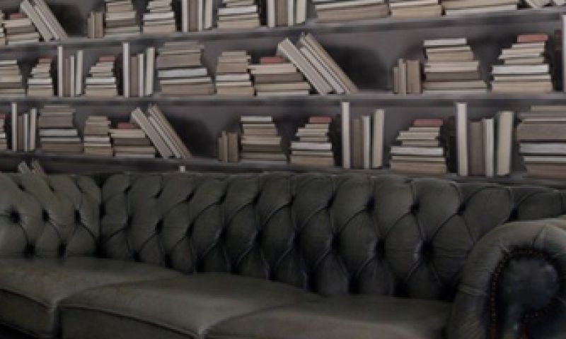 Bibliotheek zonder inhoud