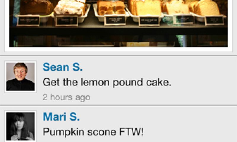 Foursquare voegt foto's en reacties toe