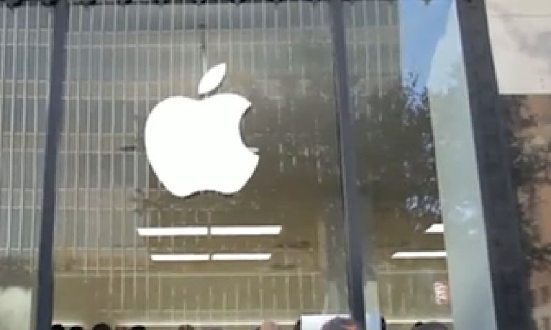 Pop-up store voor iPad 2