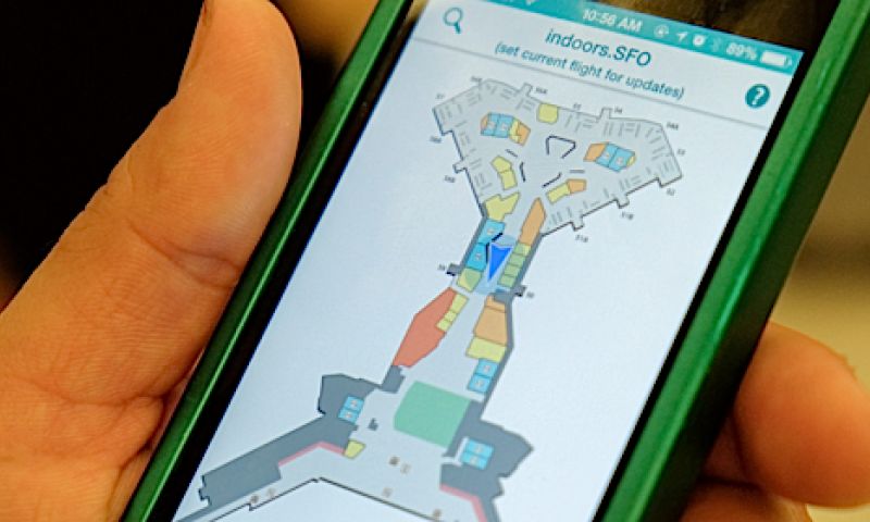 Vliegveld test indoor navigatie-app voor slechtzienden