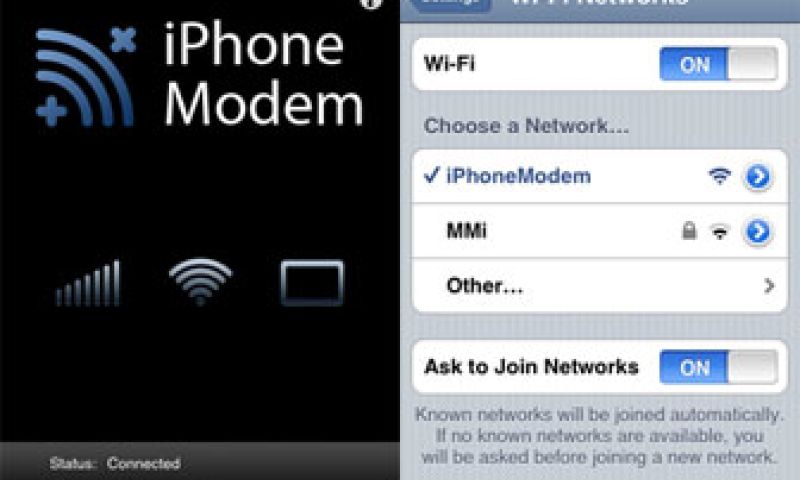 Tetheren met iPhone toch mogelijk