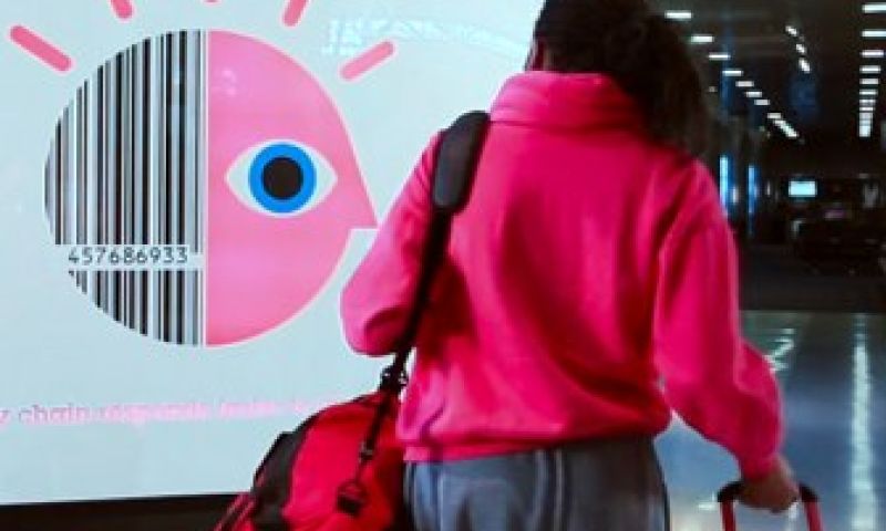 Billboard verandert van kleur