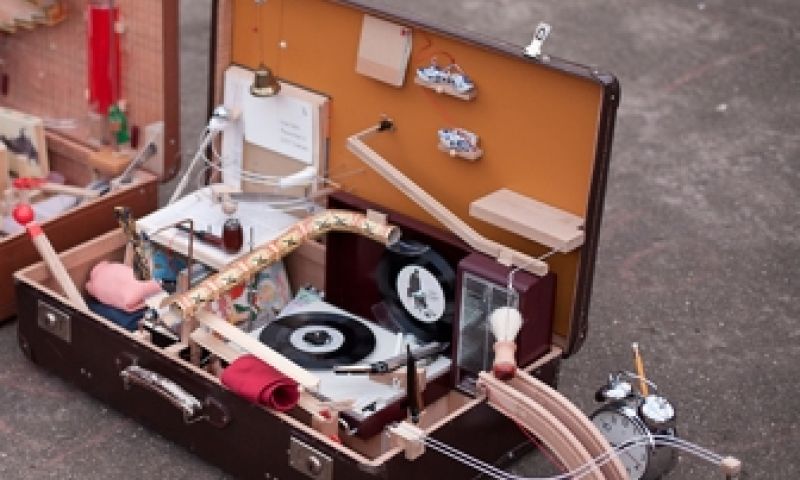 De kleinste Rube Goldberg Machine ter wereld