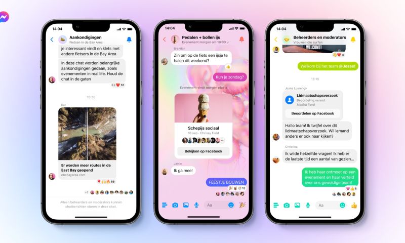 facebook messenger community groepen facebookgroepen chat