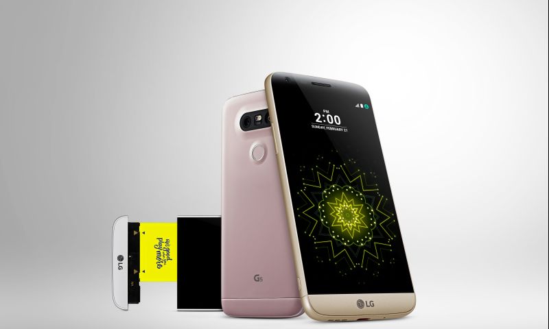 LG G5: scherm altijd aan, modulair ontwerp
