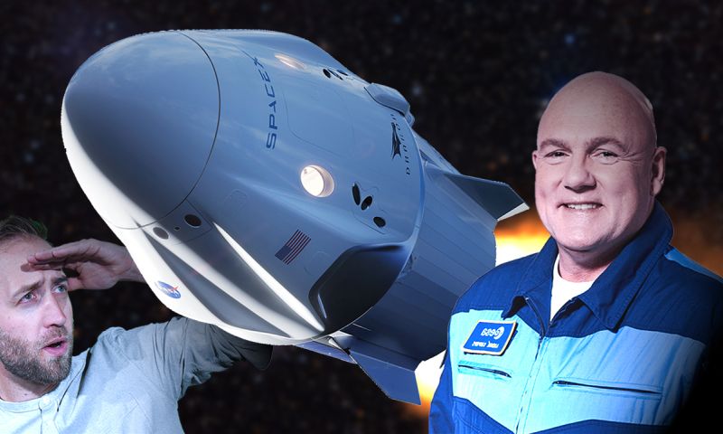 Astronaut André Kuipers: ‘Alsof ik in een sciencefictionfilm zat’