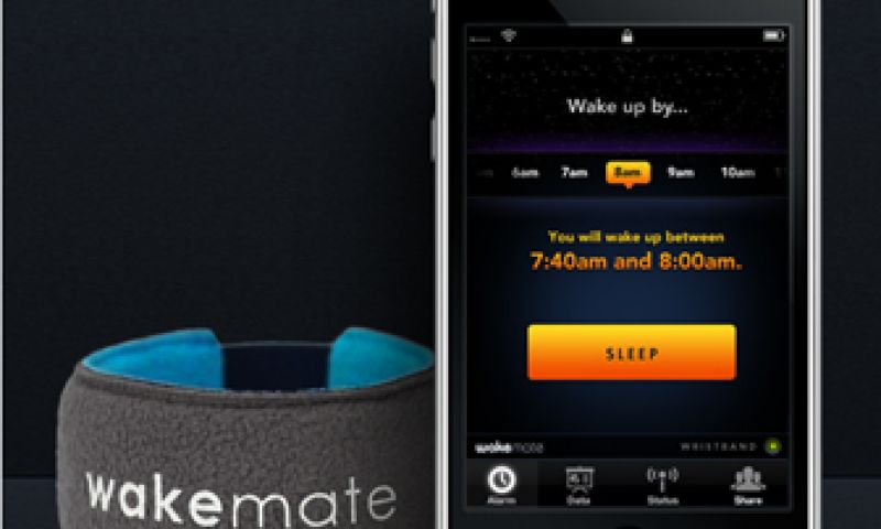 Armband maakt je precies op tijd wakker