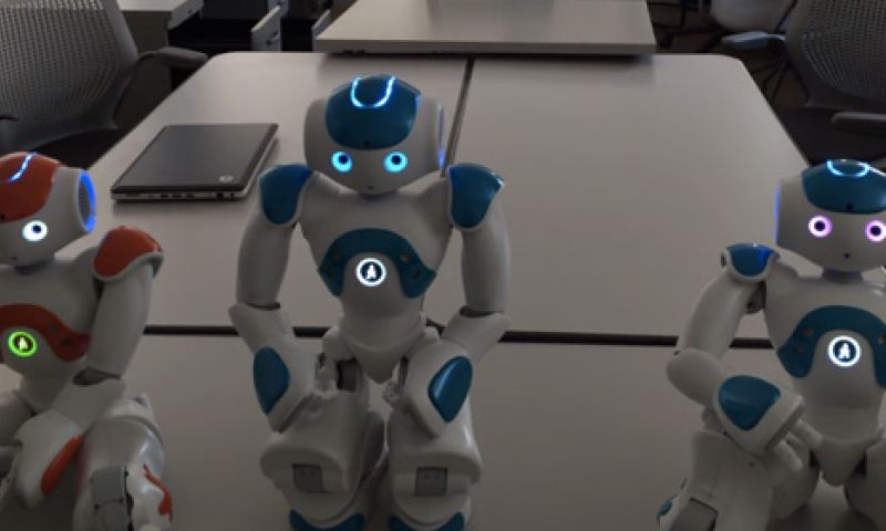 Robot laat moment van zelfbewustzijn zien