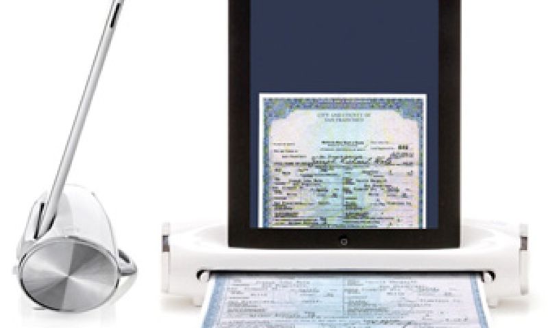 Scan documenten met je iPad