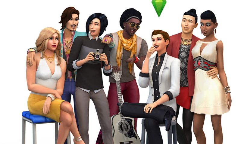 Je mannelijke Sim kan nu eindelijk ook hakken aan