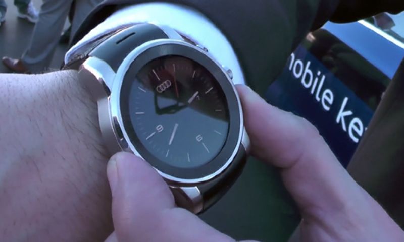 LG x Audi-smartwatch met WebOS opgedoken