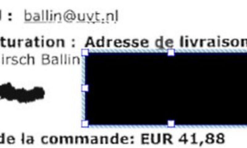 Flaters in bestanden creditcards ministers