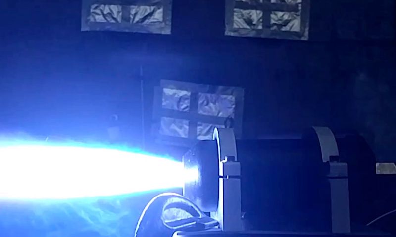 Geslaagde eerste test 3D-geprinte plastic raketmotor