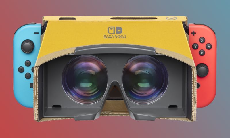 Nintendo komt met virtual reality-set voor Switch