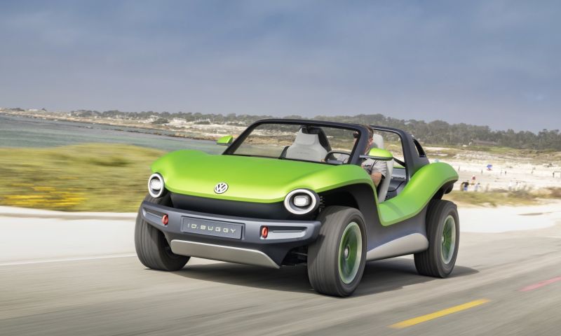 Elektrische Volkswagen ID Buggy strand woestijnbuggy