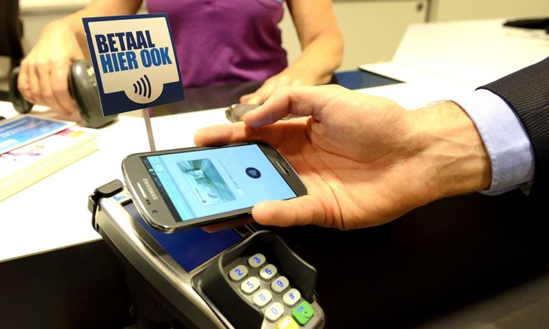 Volksbank-klanten kunnen ook contactloos mobiel betalen