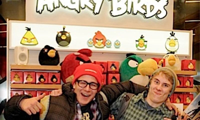 Rovio opent eerste Angry Birds winkel 