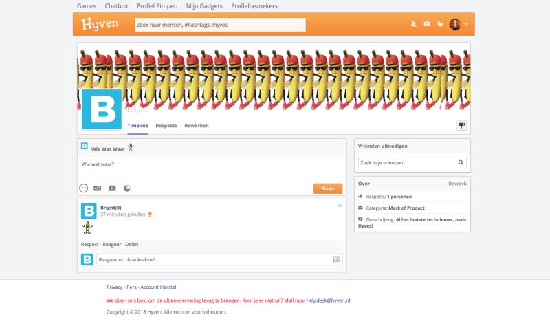 Nieuwe Hyves-kloon Hyven meteen al gehackt