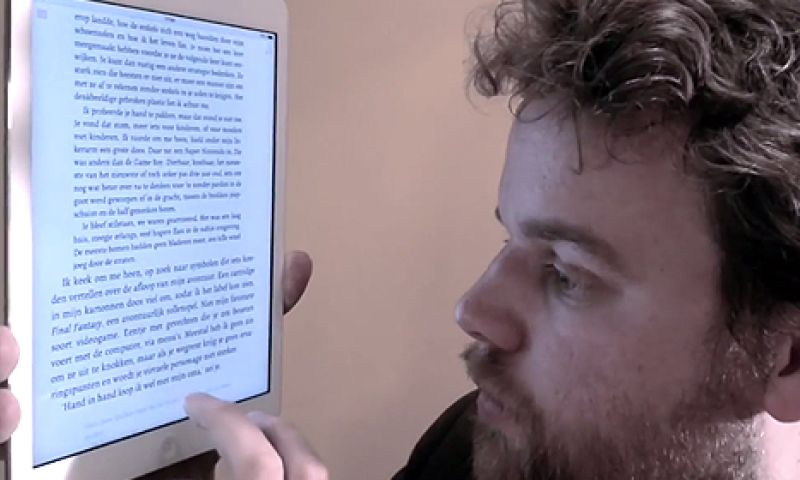 Het nieuwe iPad-lezen volgens Niels 't Hooft
