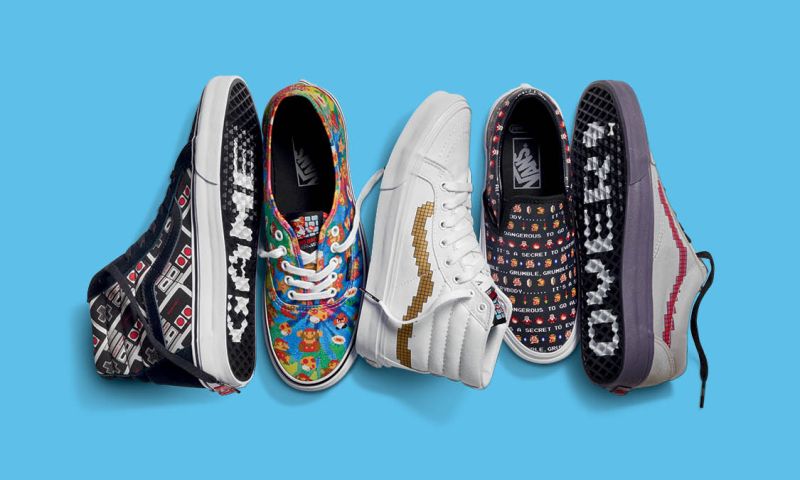 Nintendo en Vans komen met retro-schoenen
