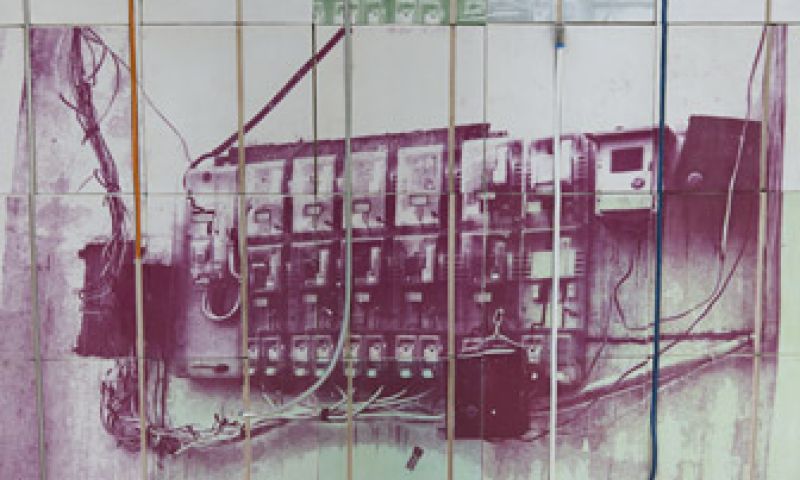 Tegels met een gootje