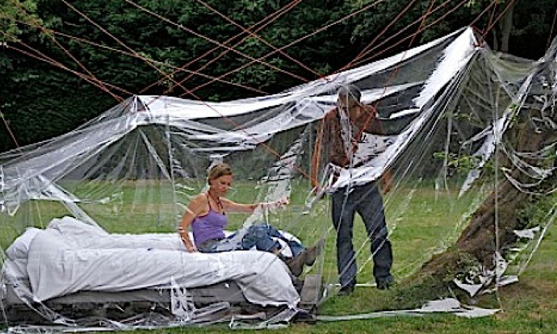 Slapen in een spermacel