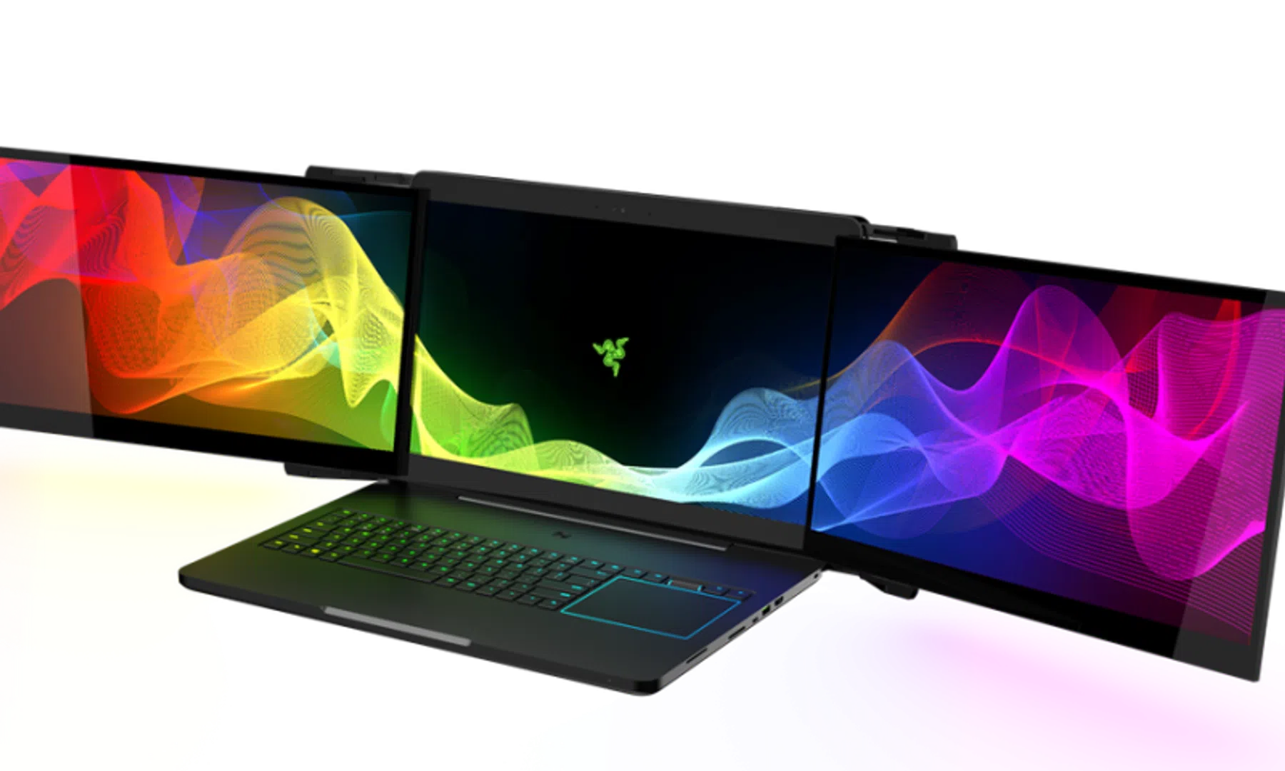 Prototypes Razer-laptops met drie schermen gestolen
