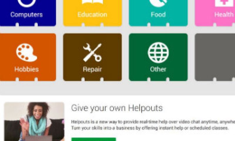 Google Helpouts voor betaald videobellen met experts