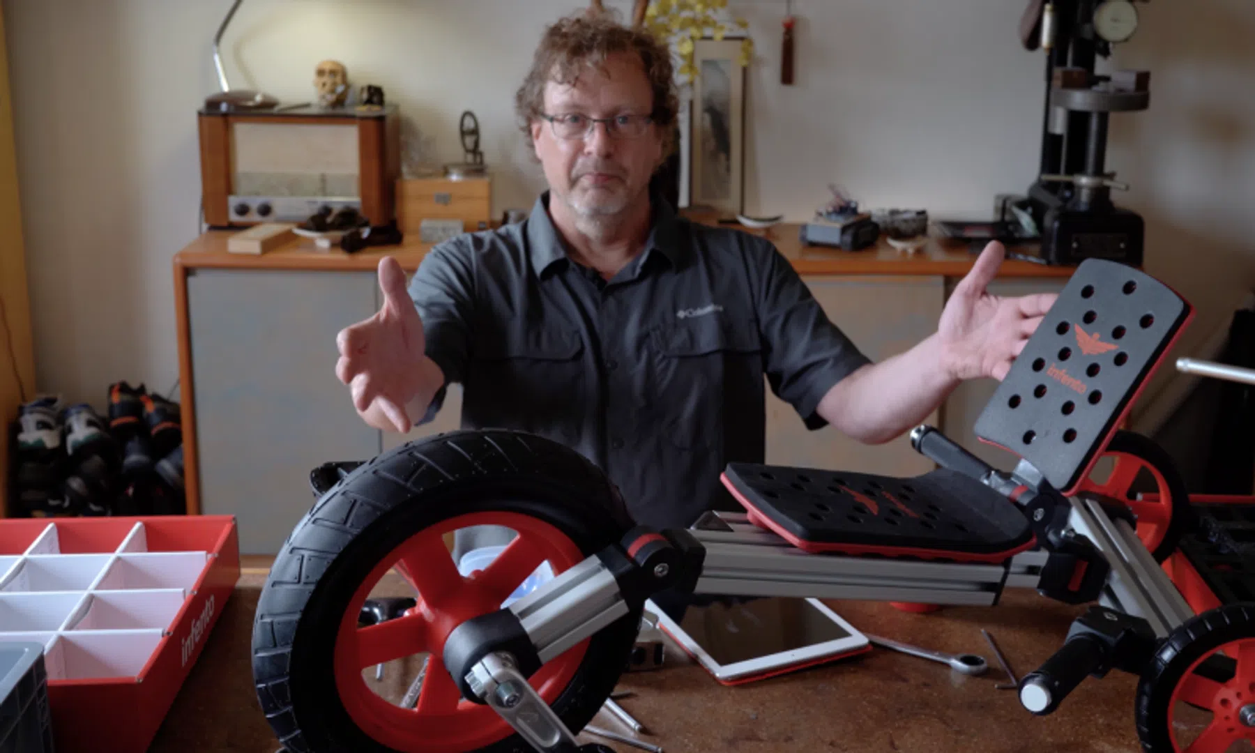 infento bouwen rides skelter step driewieler fiets