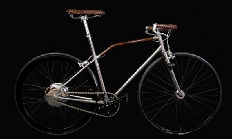 Fraaie fiets ontworpen door Ferrari-designer