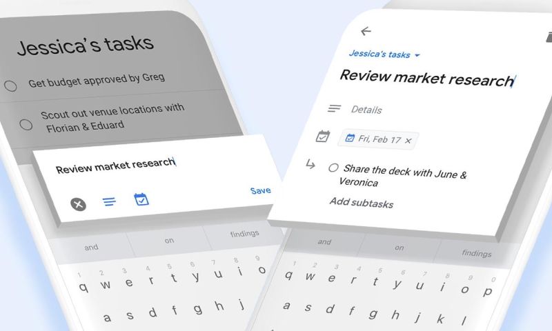 Google lanceert todo-app Tasks met Gmail-koppeling