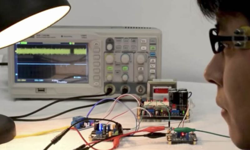 Draag deze bril en knipper om de lampen te doven