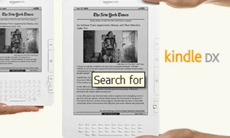 Kindle DX nu ook in Nederland