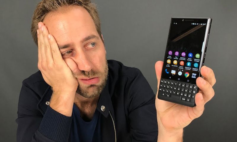 Blackberry-telefoons einde verkoop smartphones tcl telefoon