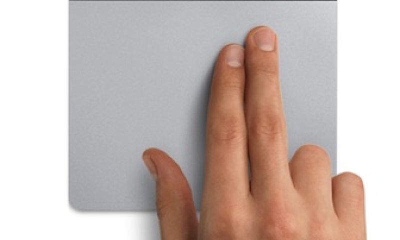 Multitouch trackpad voor laptop en desktop
